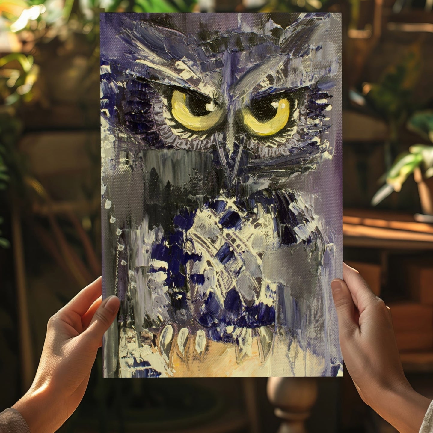 Owl Metal Wall Art