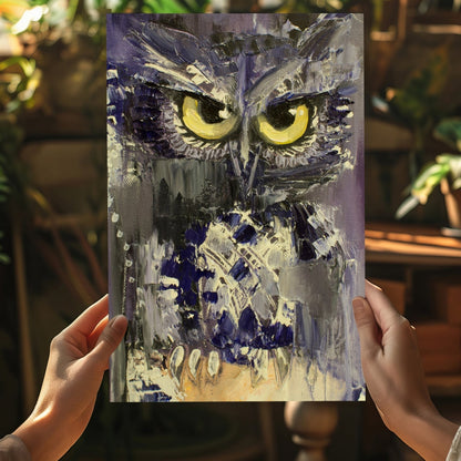 Owl Metal Wall Art