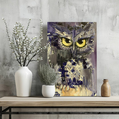 Owl Metal Wall Art