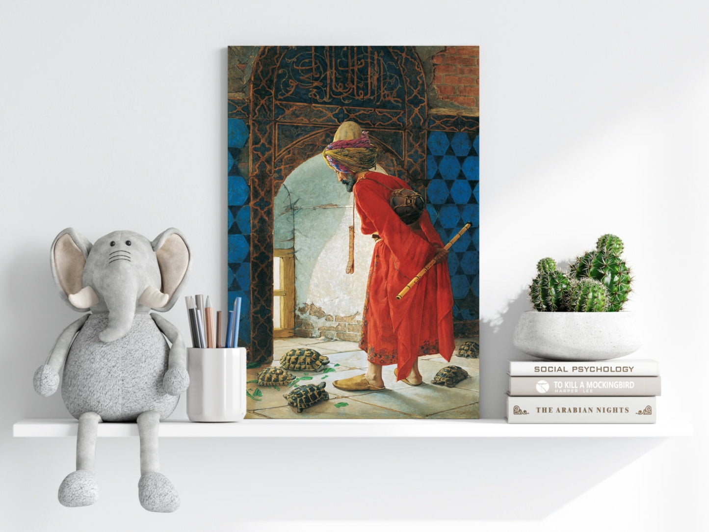 Tortoise Trainer Metal Wall Art