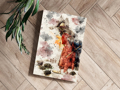Tortoise Trainer Metal Wall Art