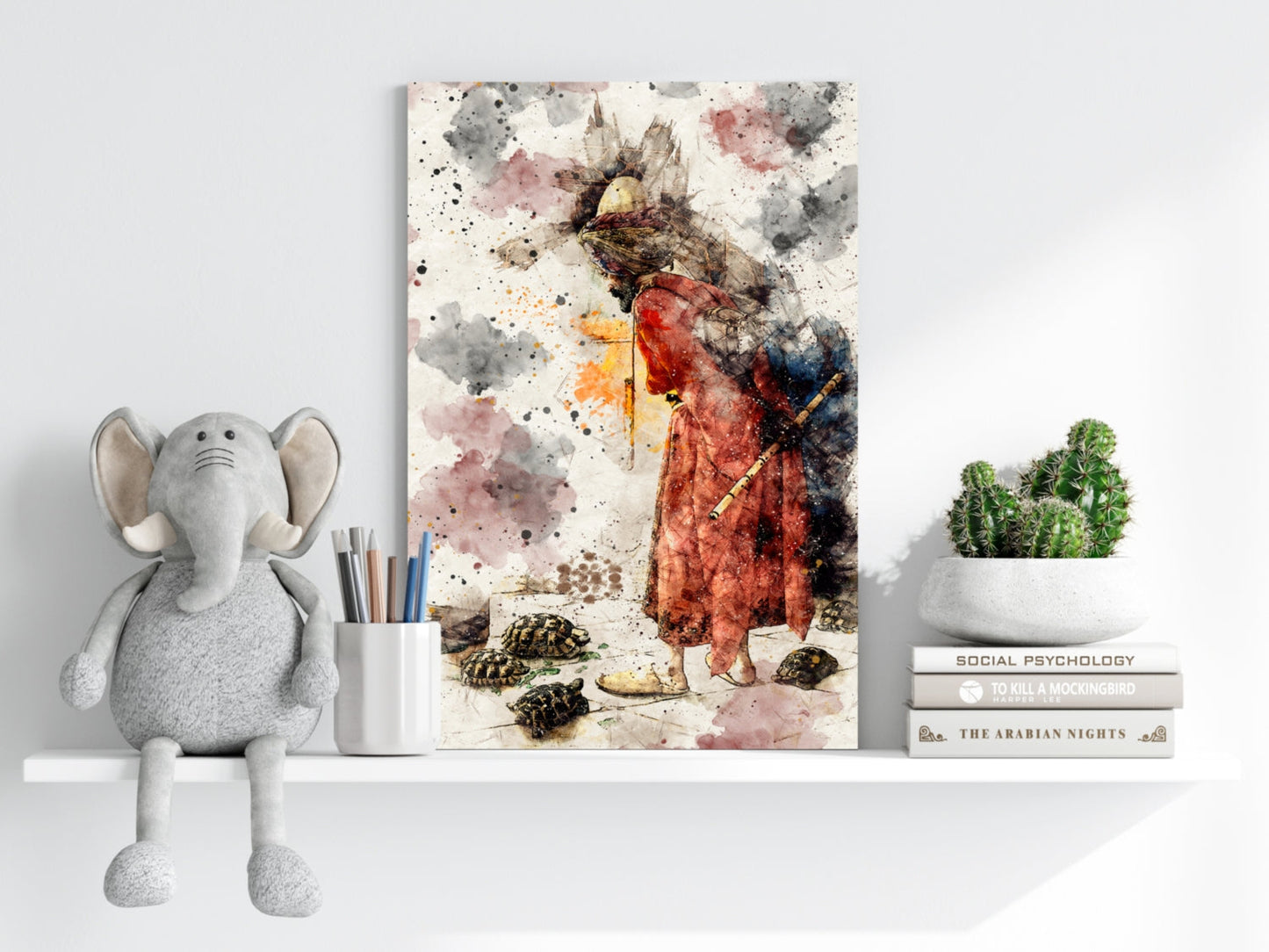 Tortoise Trainer Metal Wall Art