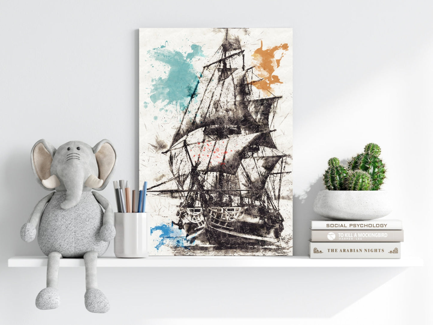 Ship Metal Wall Art