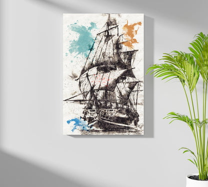 Ship Metal Wall Art