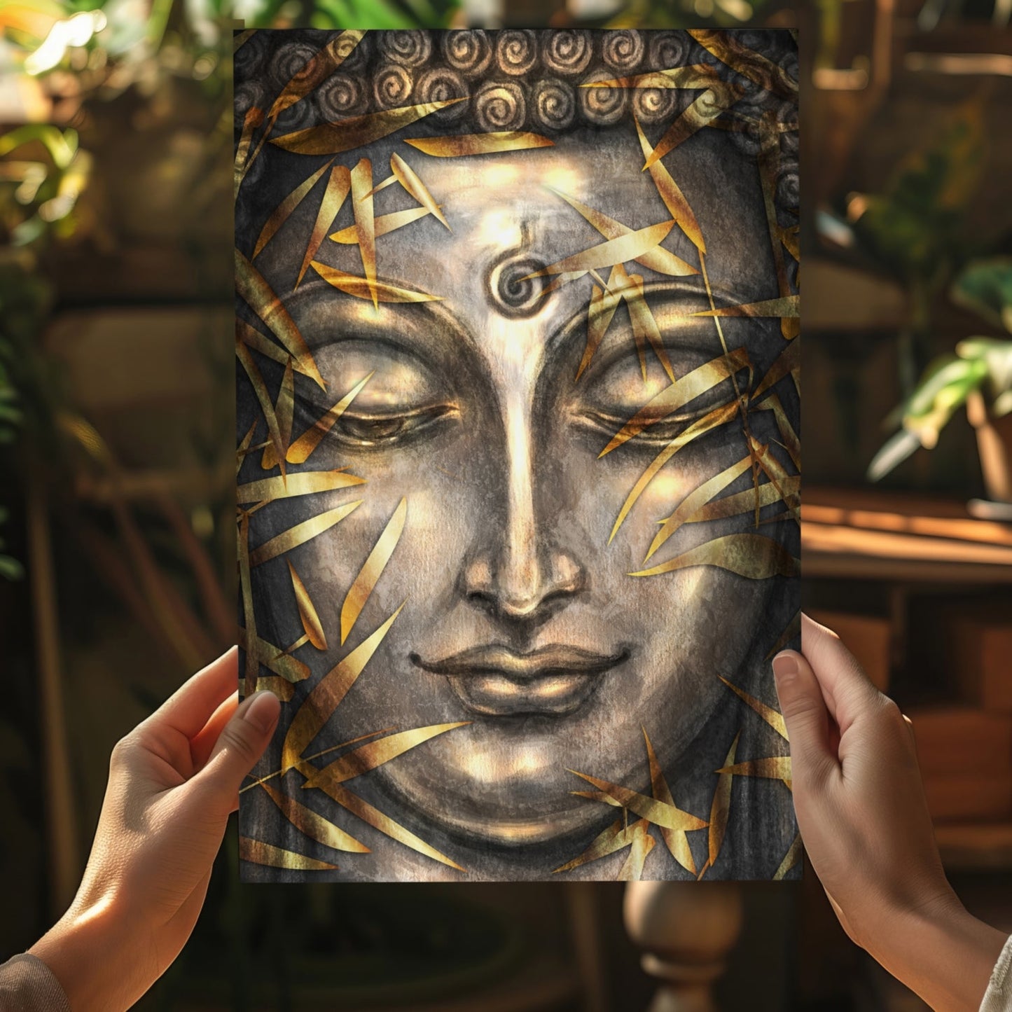 Buddha Metal Wall Art