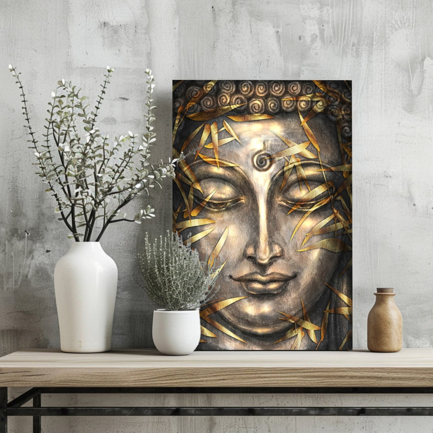 Buddha Metal Wall Art