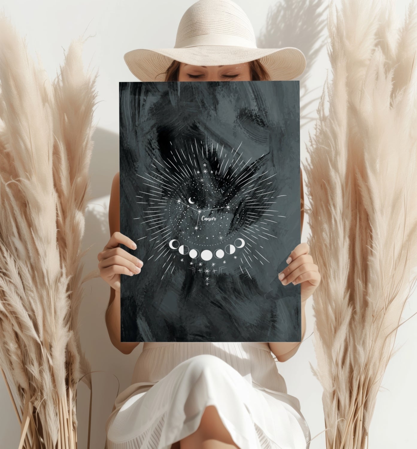 Cancer Zodiac Metal Wall Art