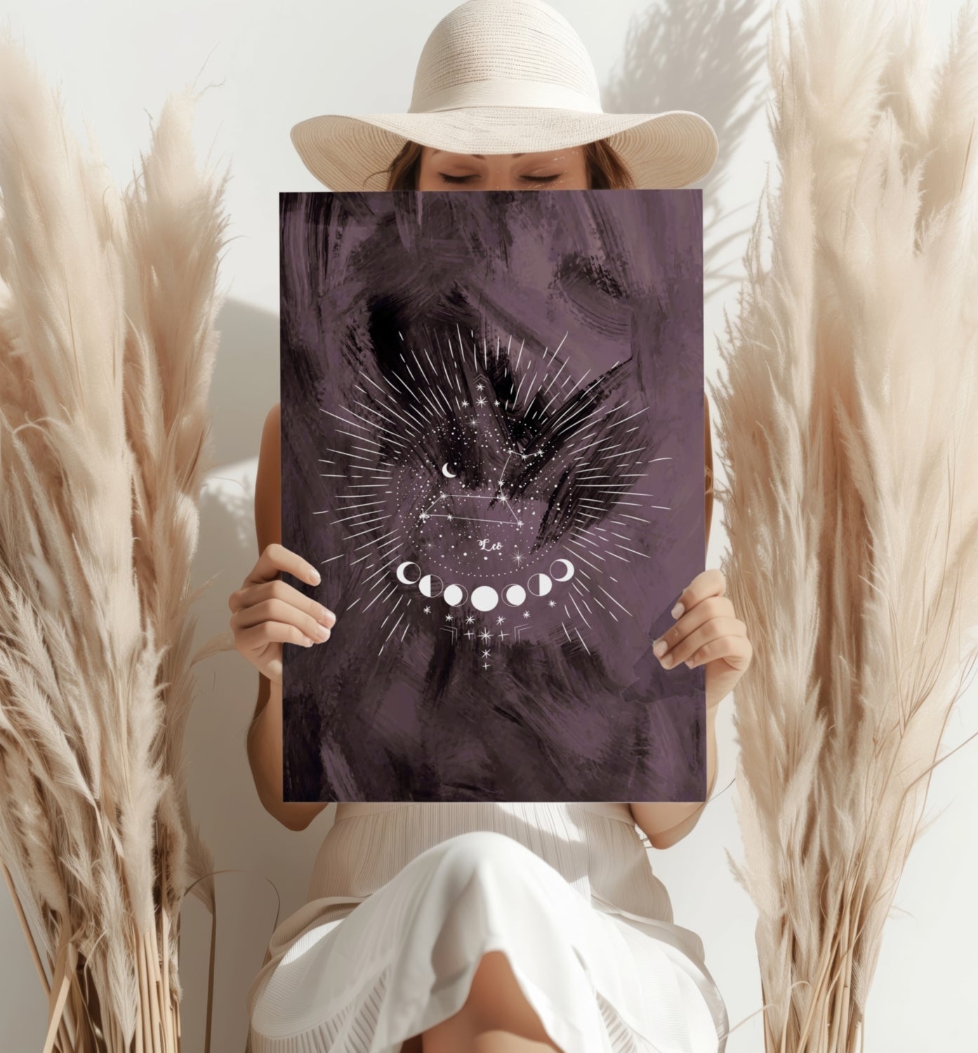 Leo Zodiac Metal Wall Art