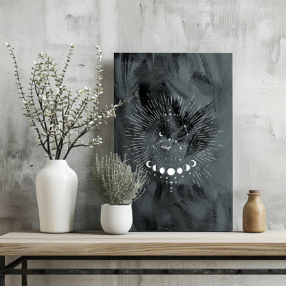Virgo Metal Wall Art