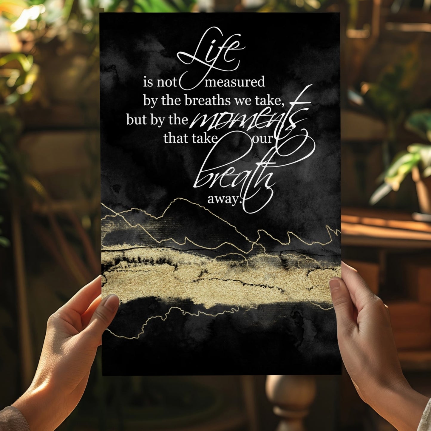 Life Is Metal Wall Art