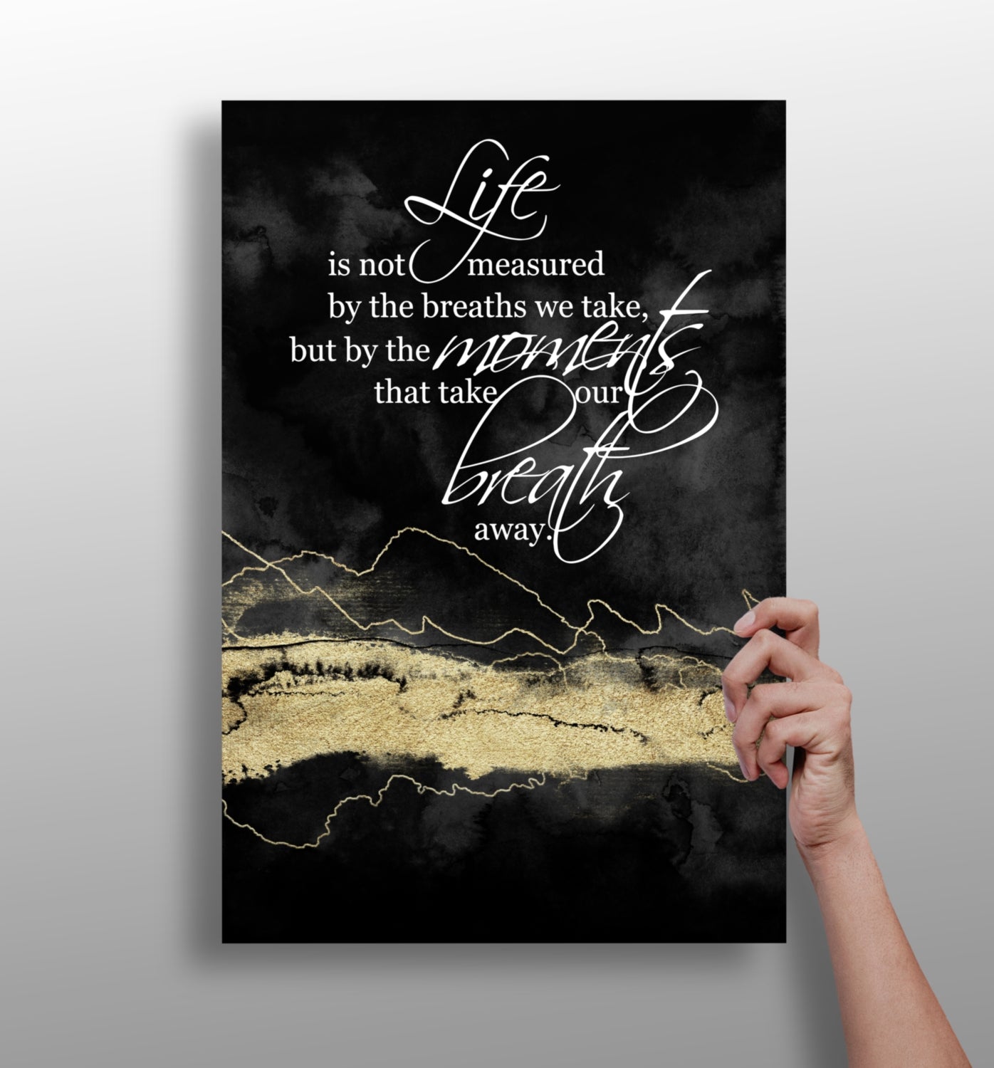 Life Is Metal Wall Art