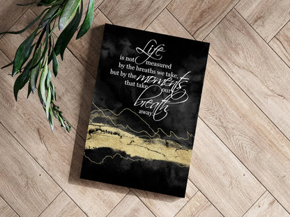 Life Is Metal Wall Art