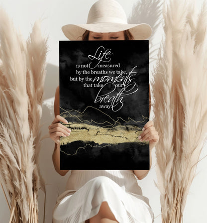 Life Is Metal Wall Art