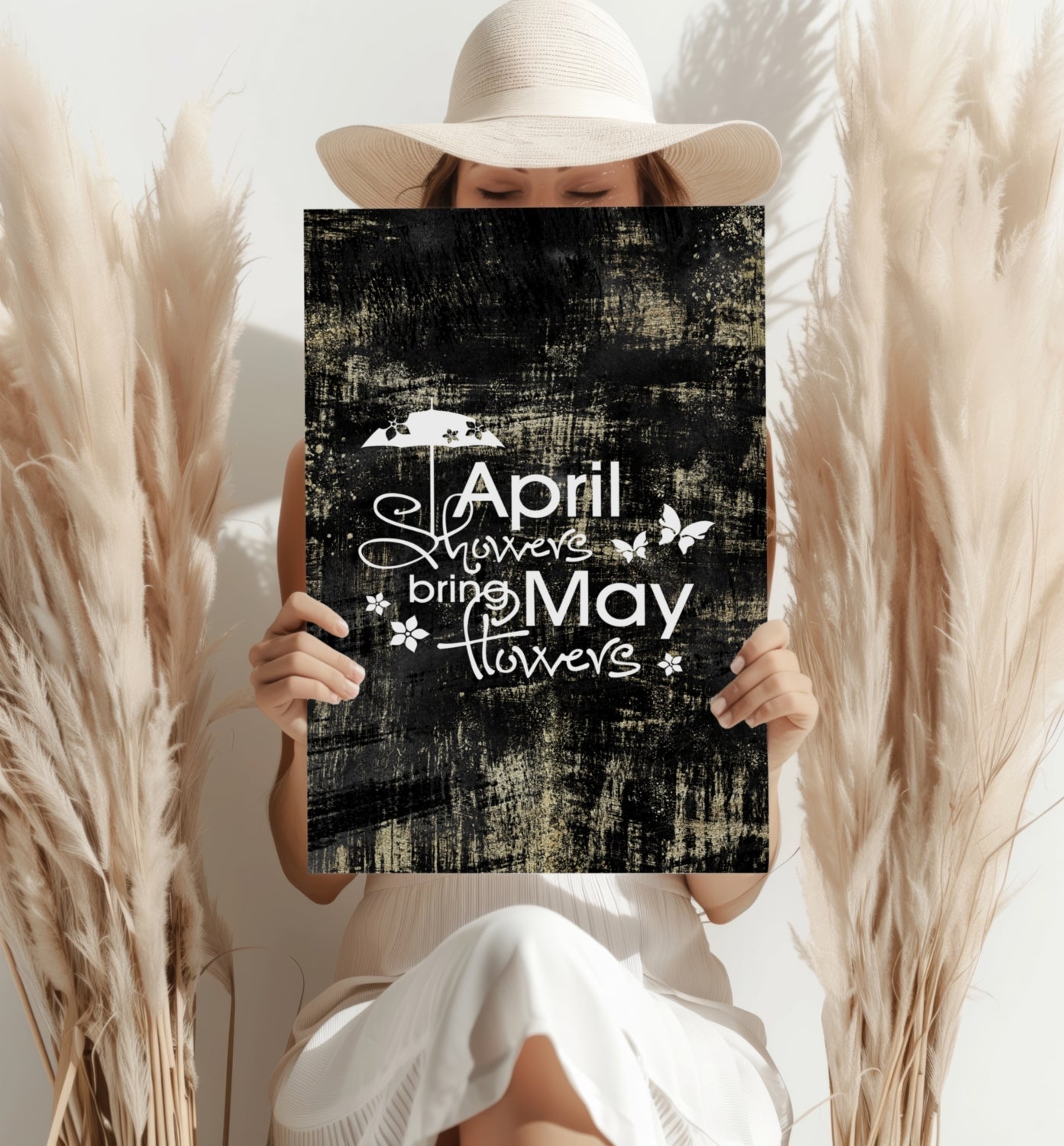 April Showers Metal Wall Art
