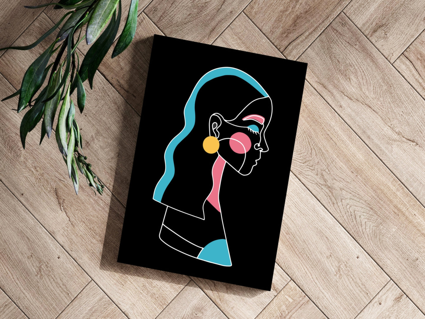 Line Art No. 2 Metal Wall Art