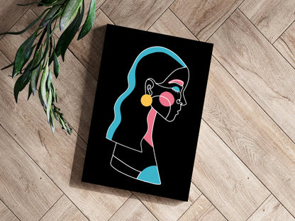 Line Art No. 2 Metal Wall Art