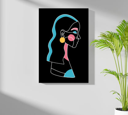 Line Art No. 2 Metal Wall Art
