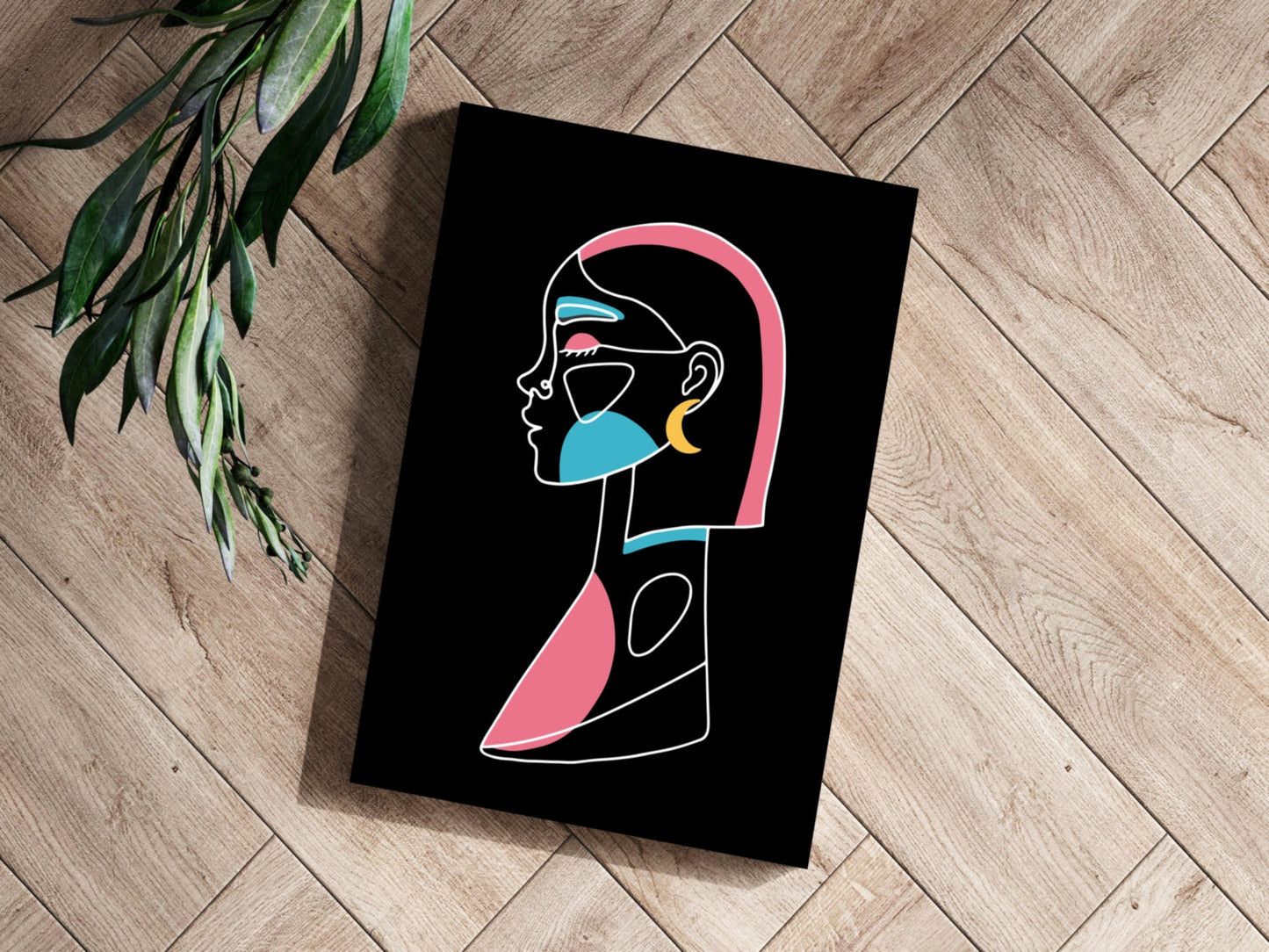 Line Art No. 3 Metal Wall Art