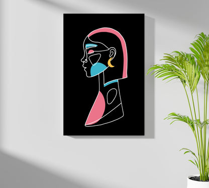 Line Art No. 3 Metal Wall Art
