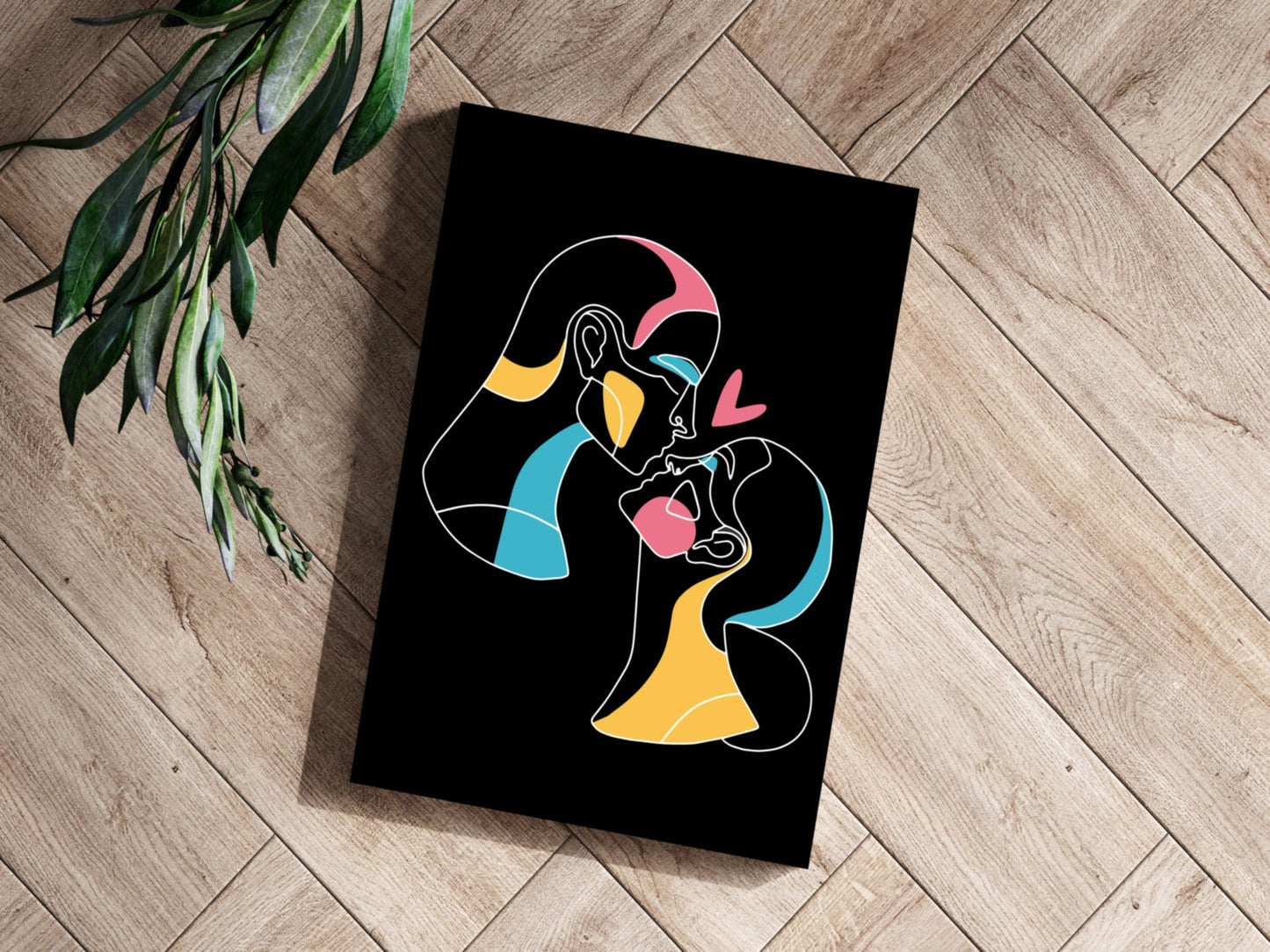 Line Art Metal Wall Art