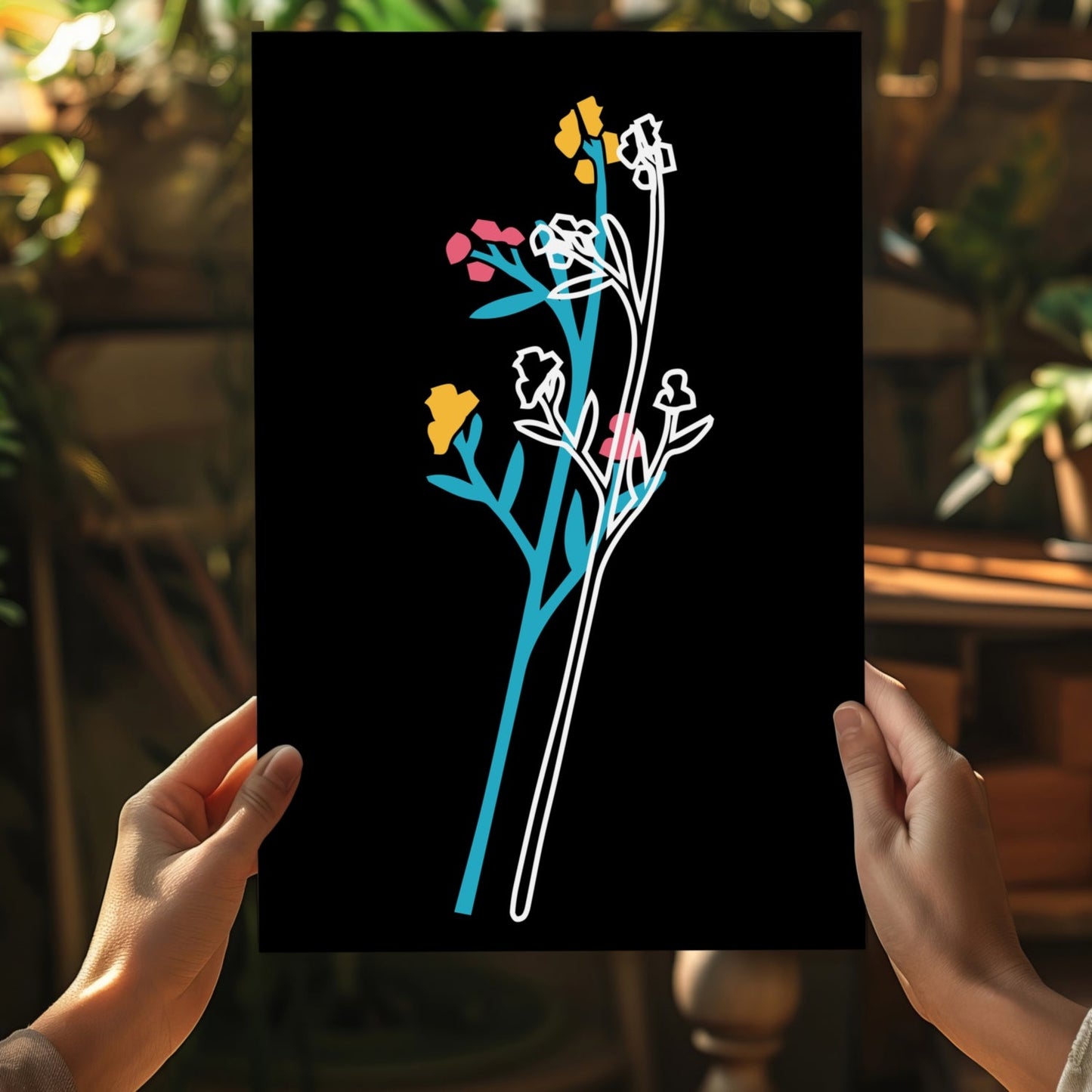 Line Art No. 7 Metal Wall Art