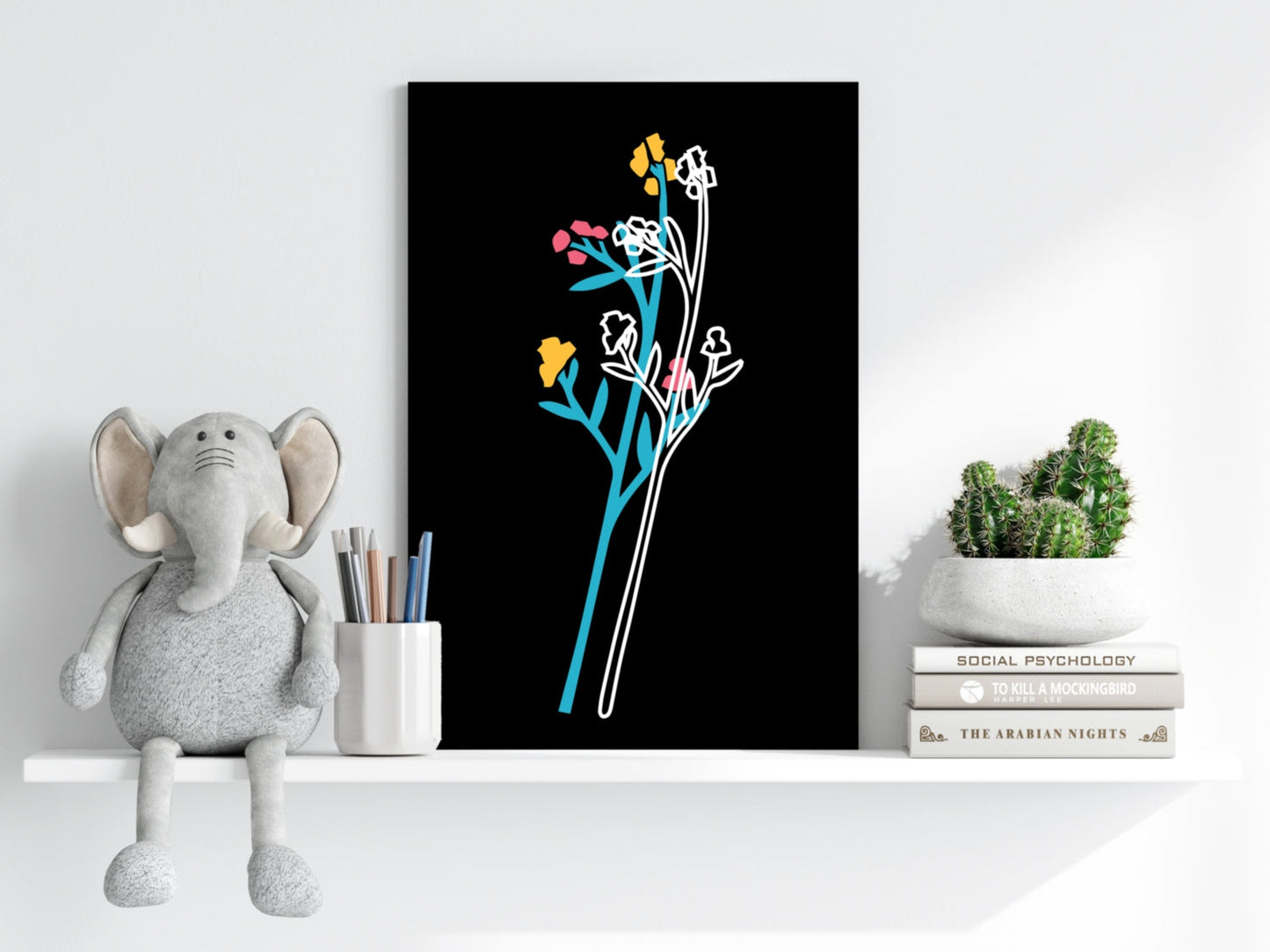 Line Art No. 7 Metal Wall Art