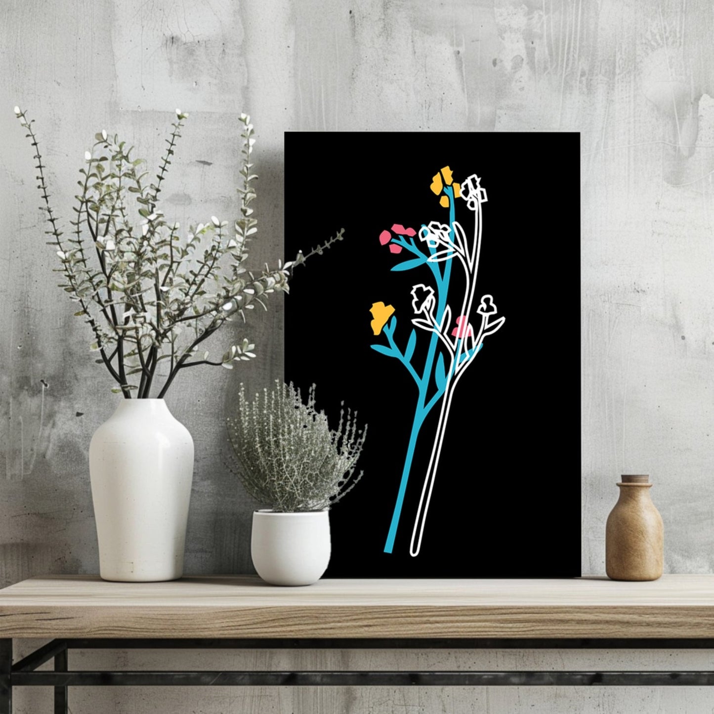 Line Art No. 7 Metal Wall Art