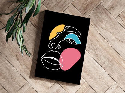 Line Art No. 9 Metal Wall Art