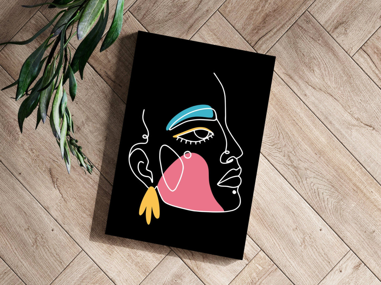 Line Art No. 11 Metal Wall Art