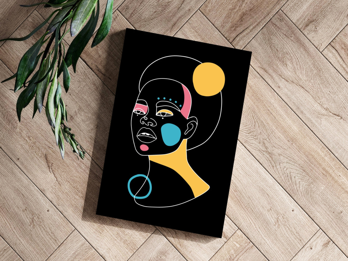 Line Art Metal Wall Art
