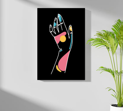 Line Art No. 13 Metal Wall Art