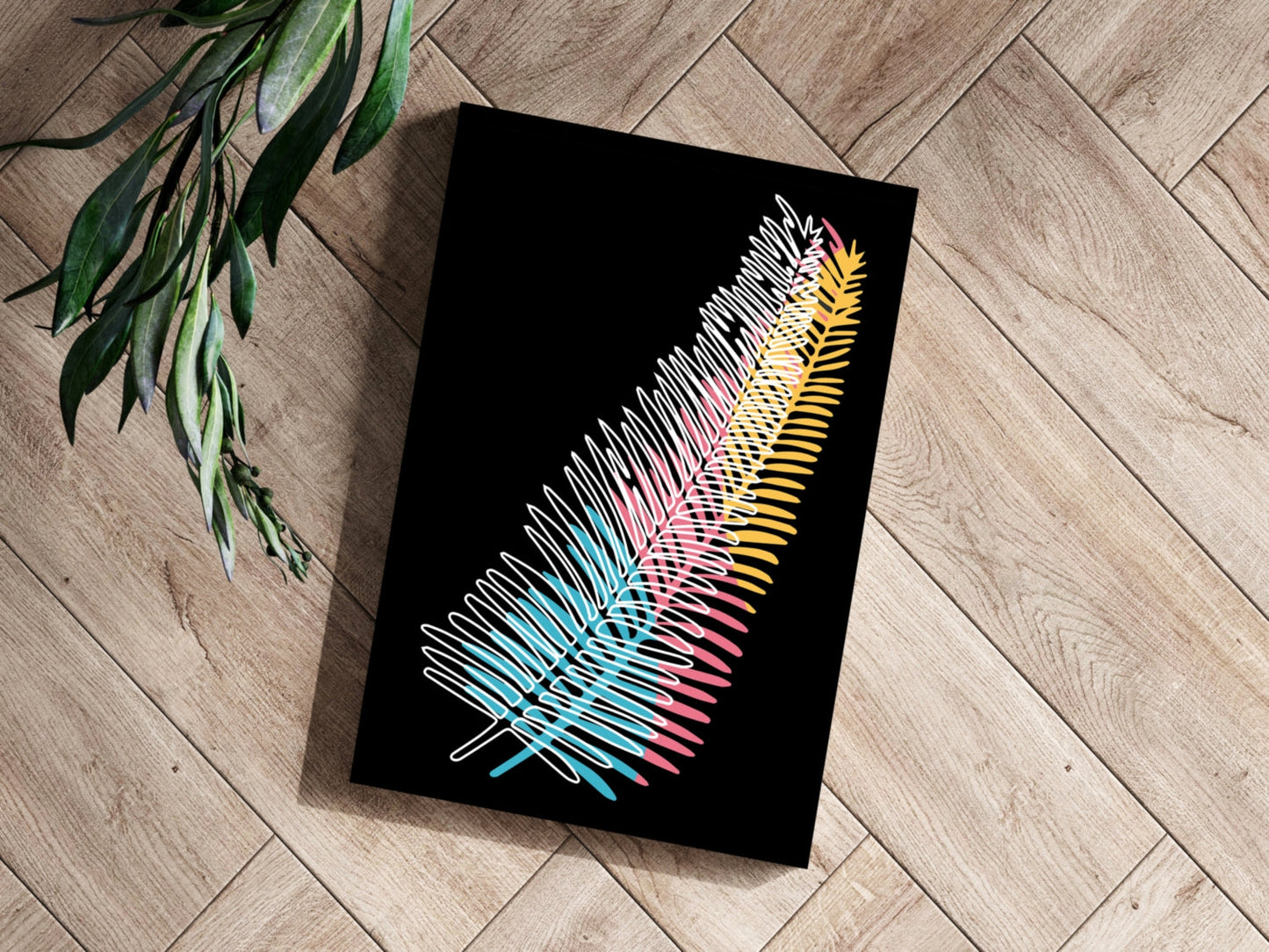 Line Art V14 Metal Wall Art
