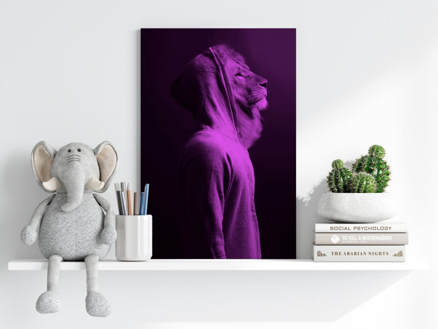 Lion Metal Wall Art