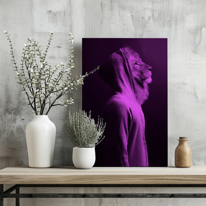 Lion Metal Wall Art