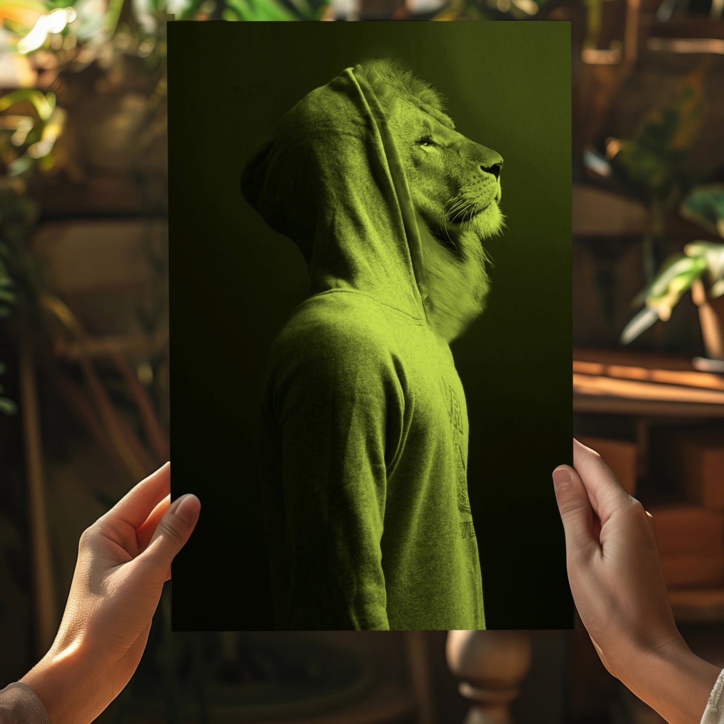 Lion Metal Wall Art