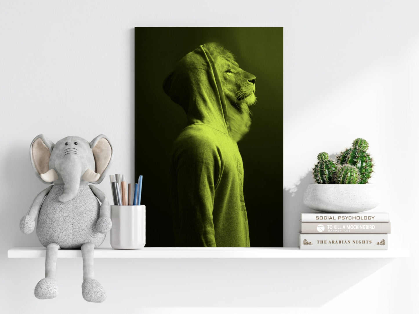 Lion Metal Wall Art