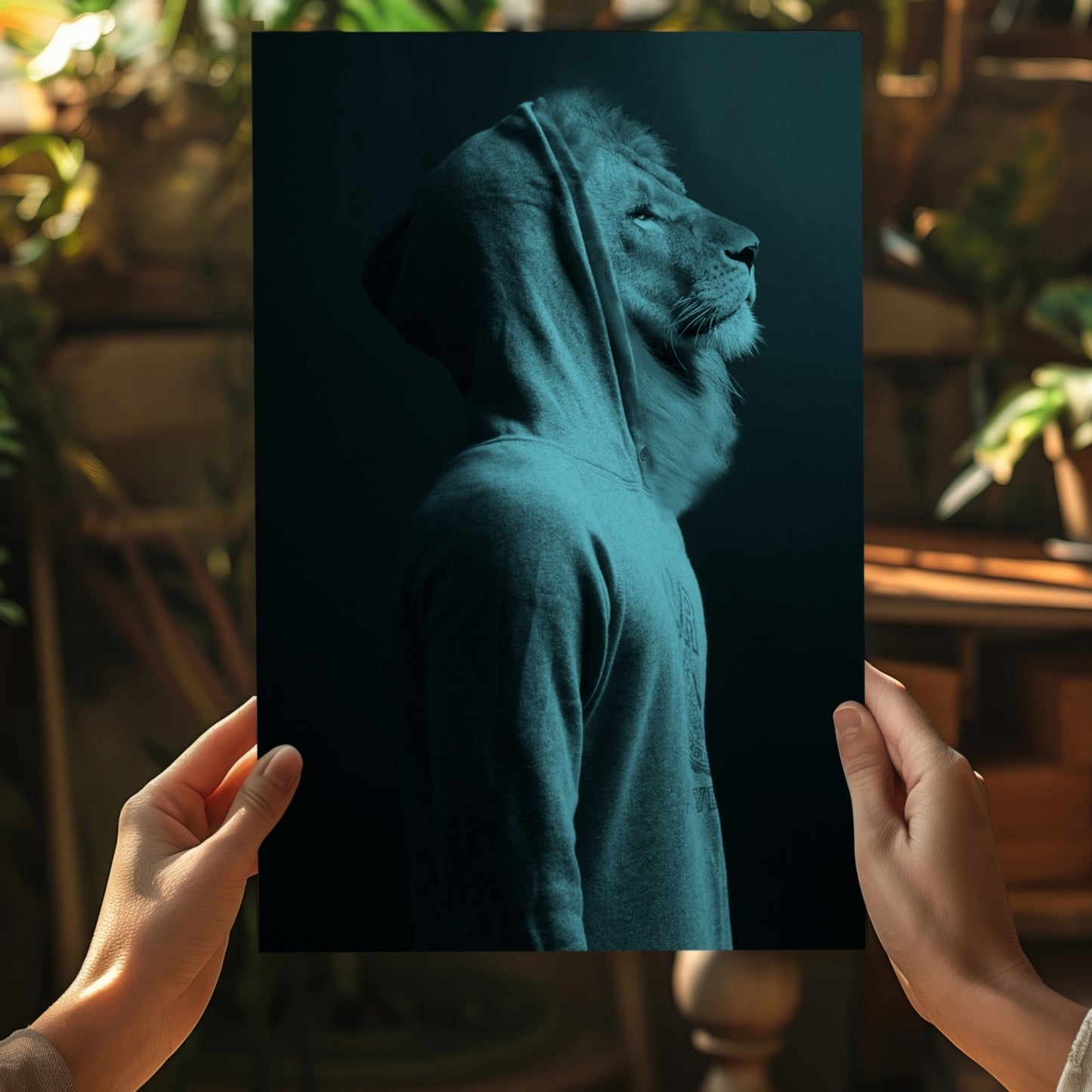 Lion Metal Wall Art