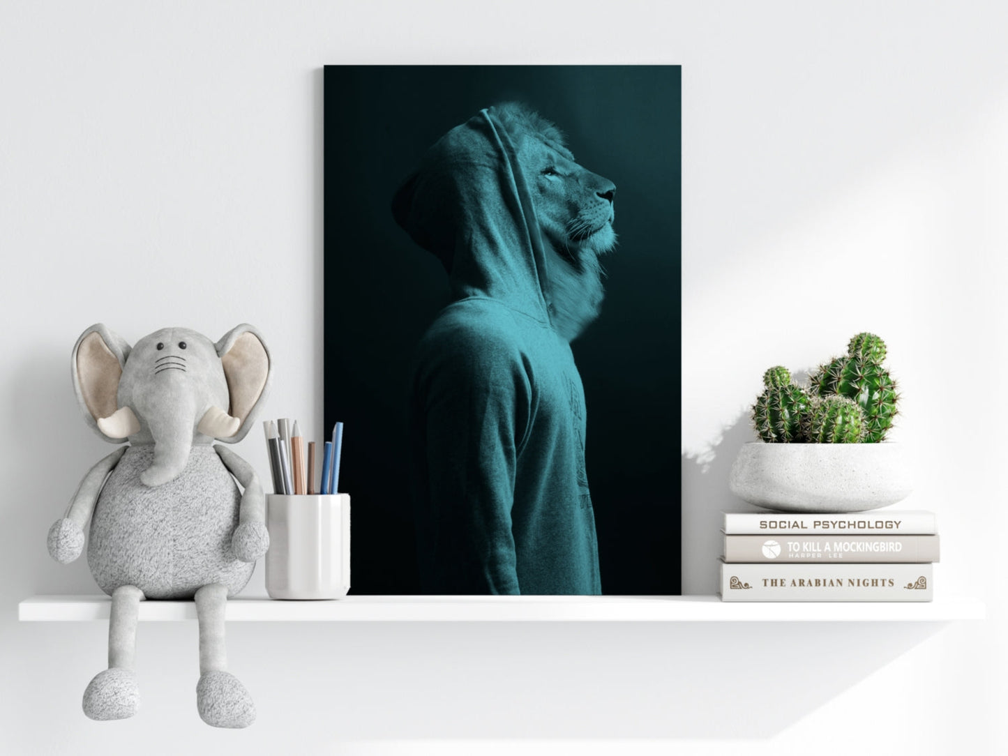 Lion Metal Wall Art