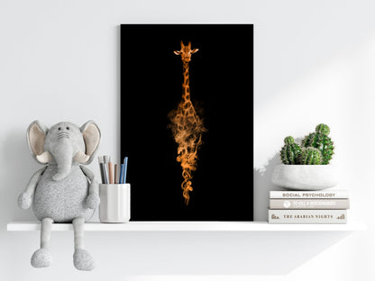 Giraffe Metal Wall Art