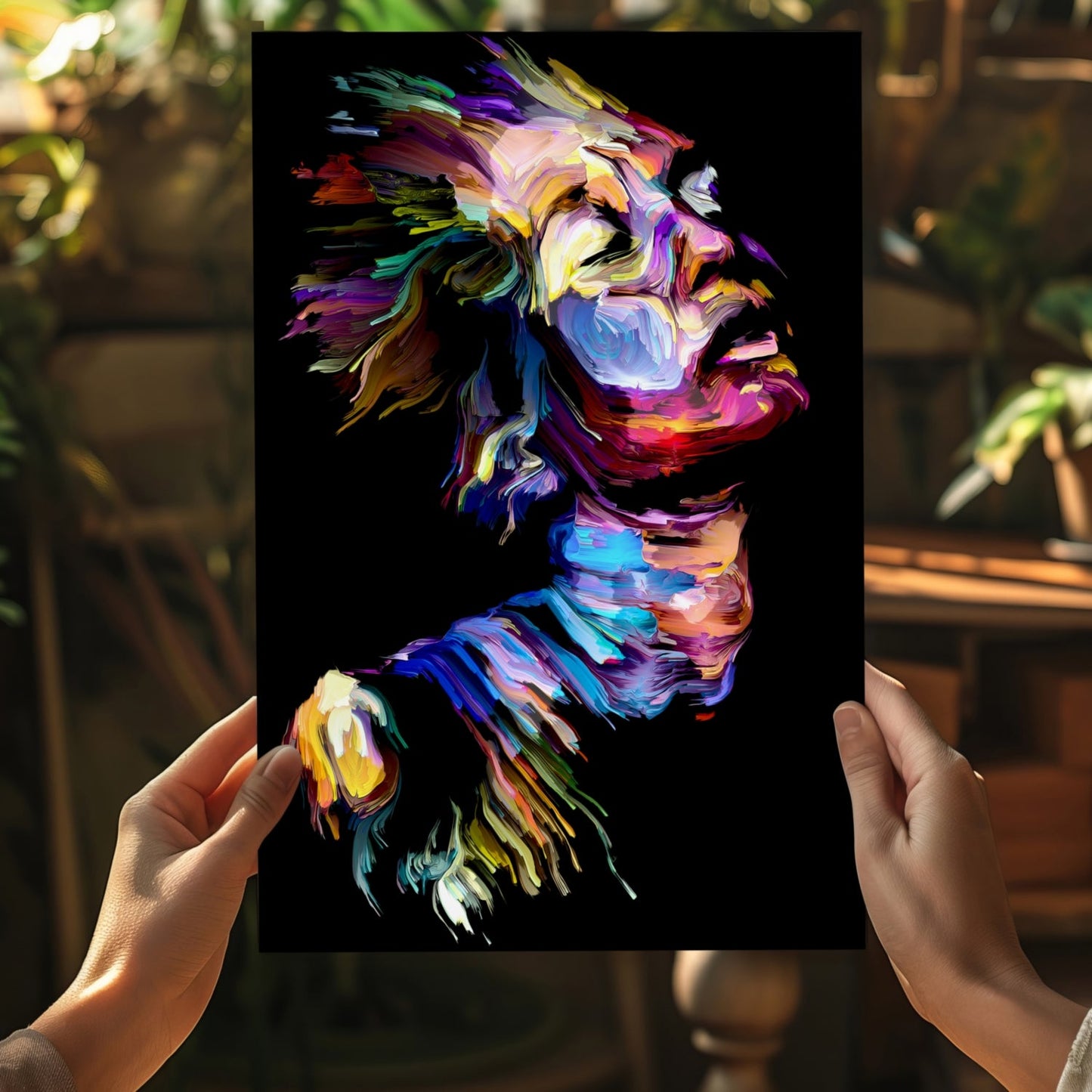 Woman Metal Wall Art