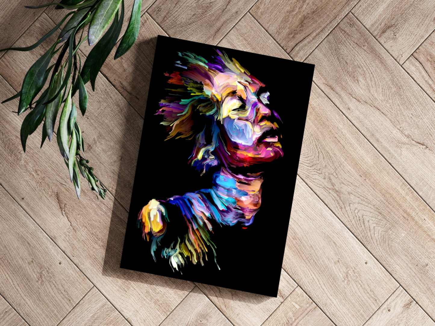 Woman Metal Wall Art