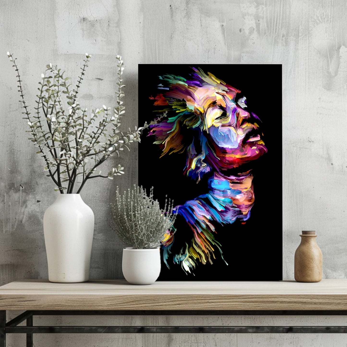 Woman Metal Wall Art
