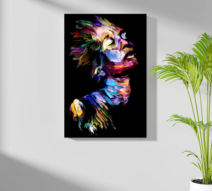 Woman Metal Wall Art