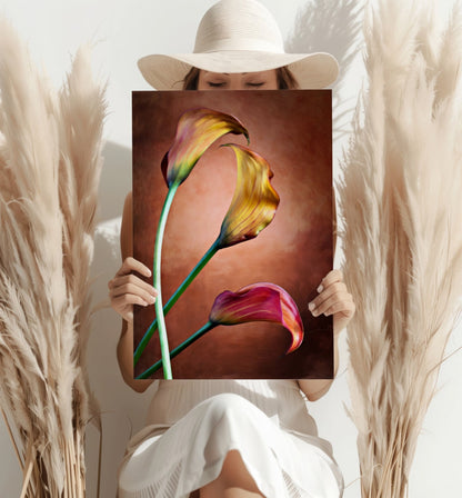 Flowers Metal Wall Art