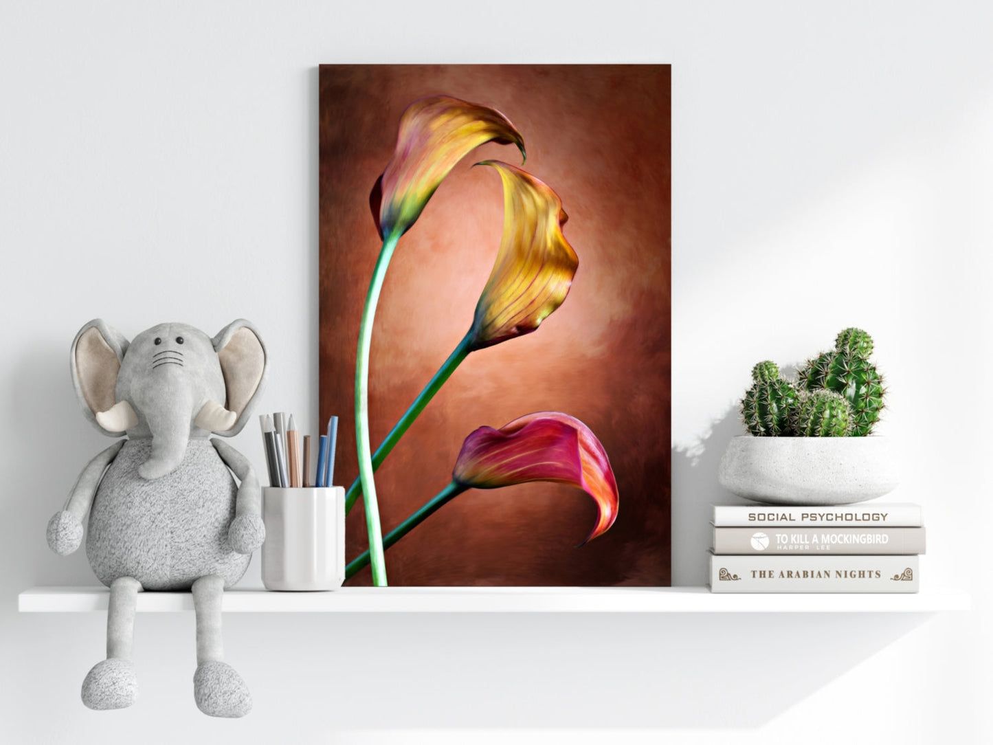 Flowers Metal Wall Art