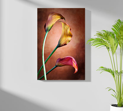 Flowers Metal Wall Art