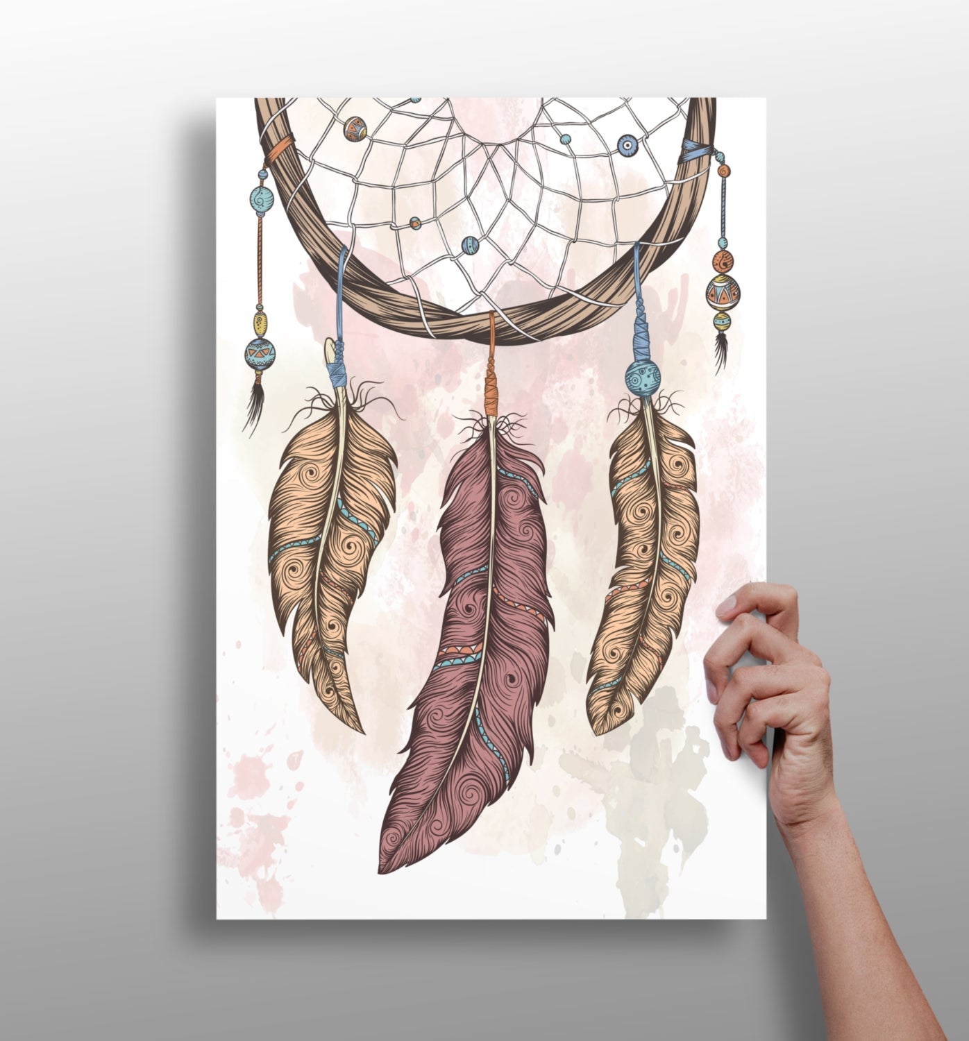Dreamcatcher Metal Wall Art