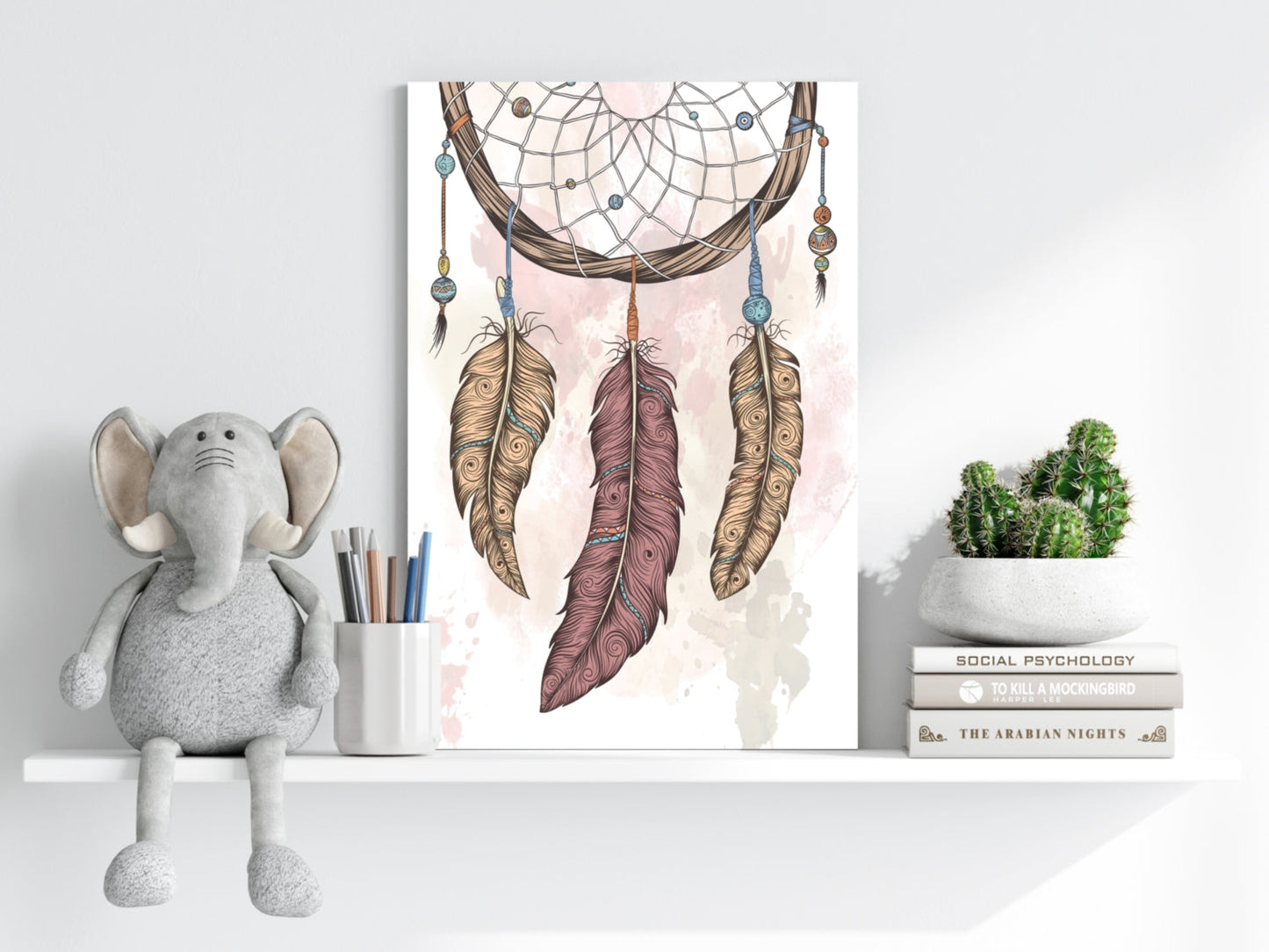 Dreamcatcher Metal Wall Art
