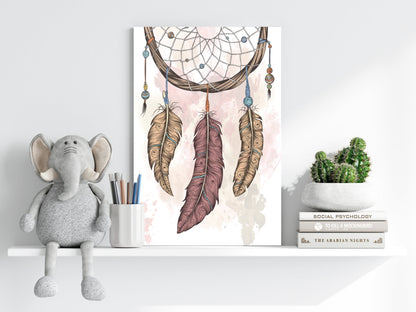 Dreamcatcher Metal Wall Art