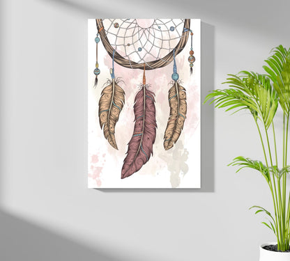 Dreamcatcher Metal Wall Art